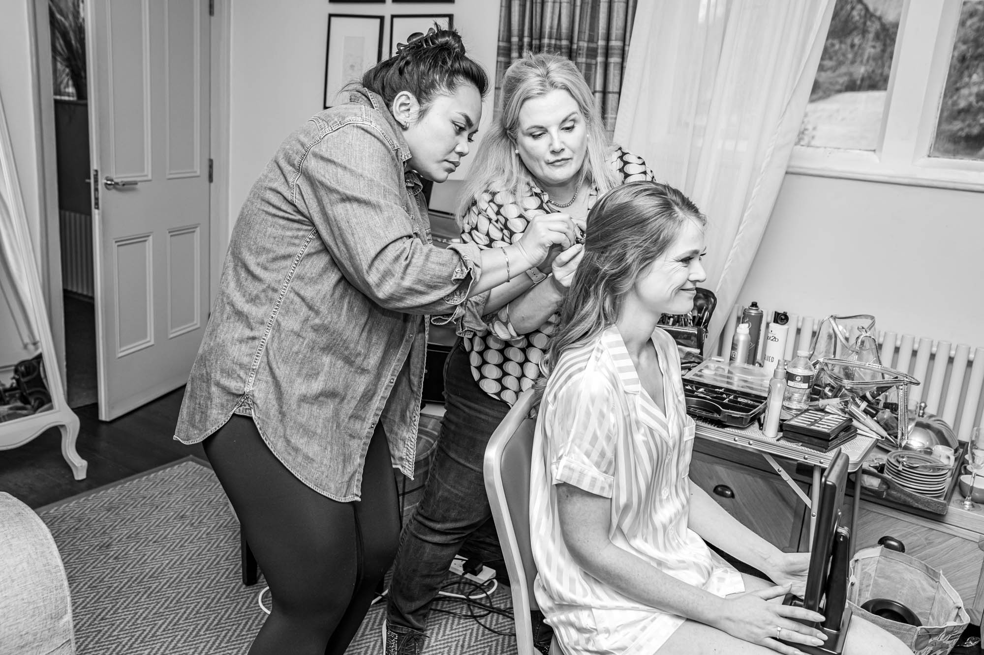 Bridal preparations 
