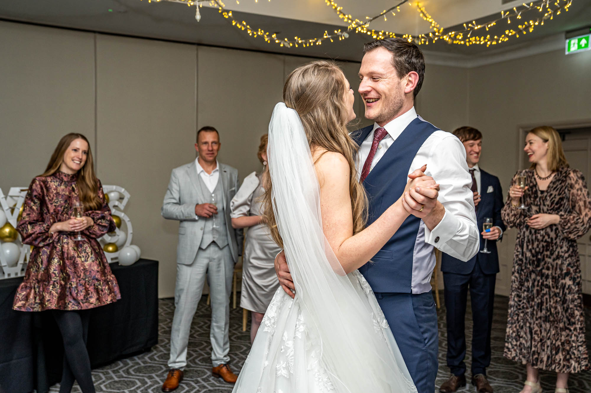 Newlyweds first dance.